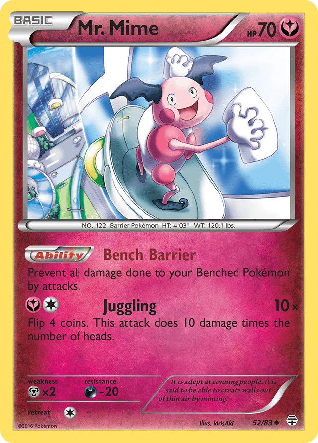 Mr. Mime — Generations #52