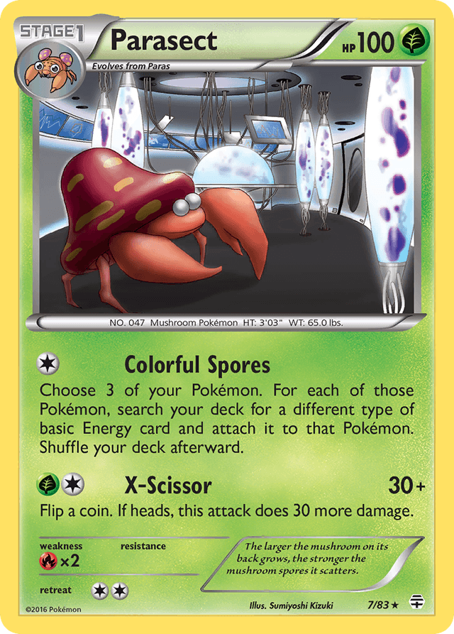 Parasect — Generations #7