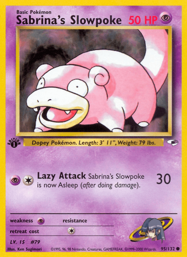 Sabrina's Slowpoke — Gym Heroes #95