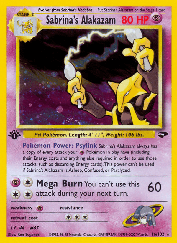 Sabrina's Alakazam — Gym Challenge #16
