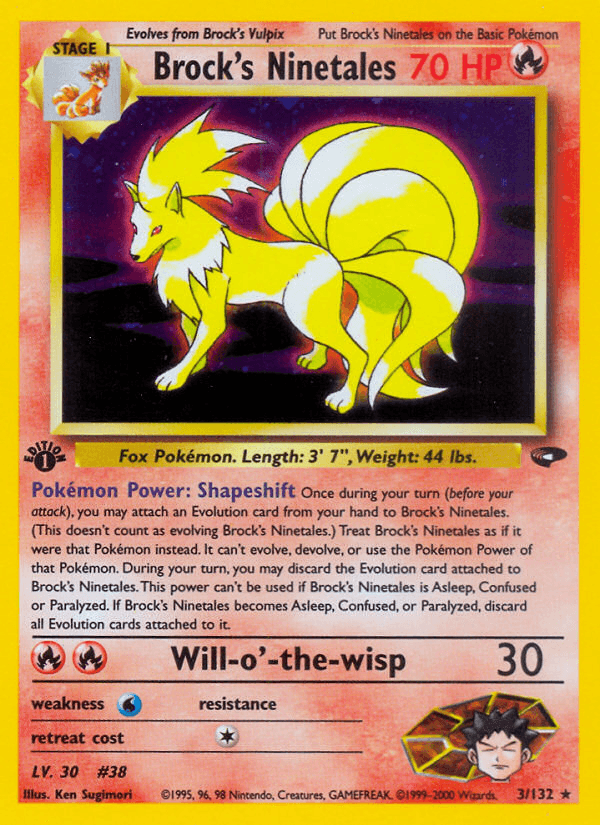 Brock's Ninetales — Gym Challenge #3