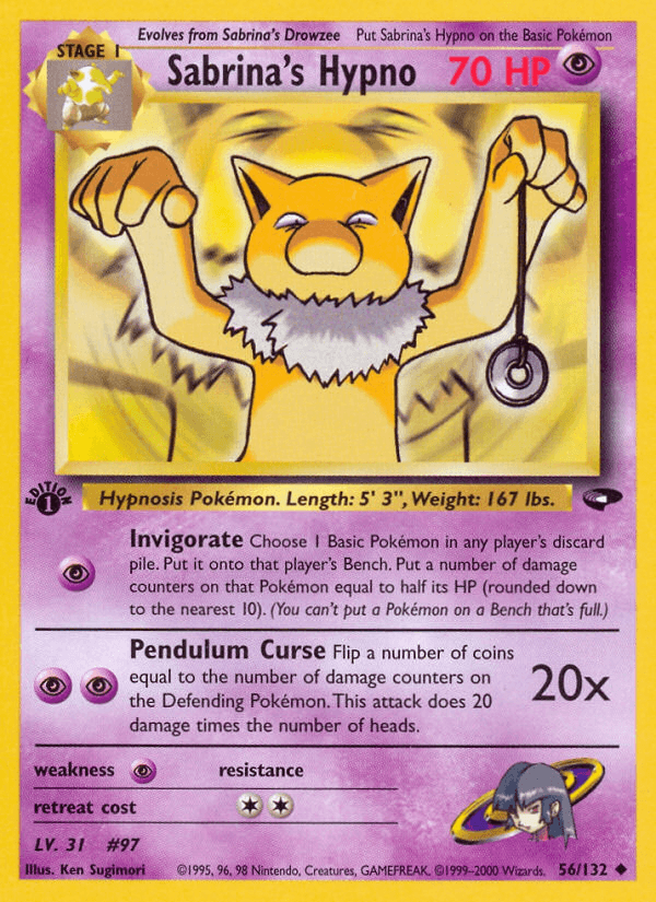 Sabrina's Hypno — Gym Challenge #56