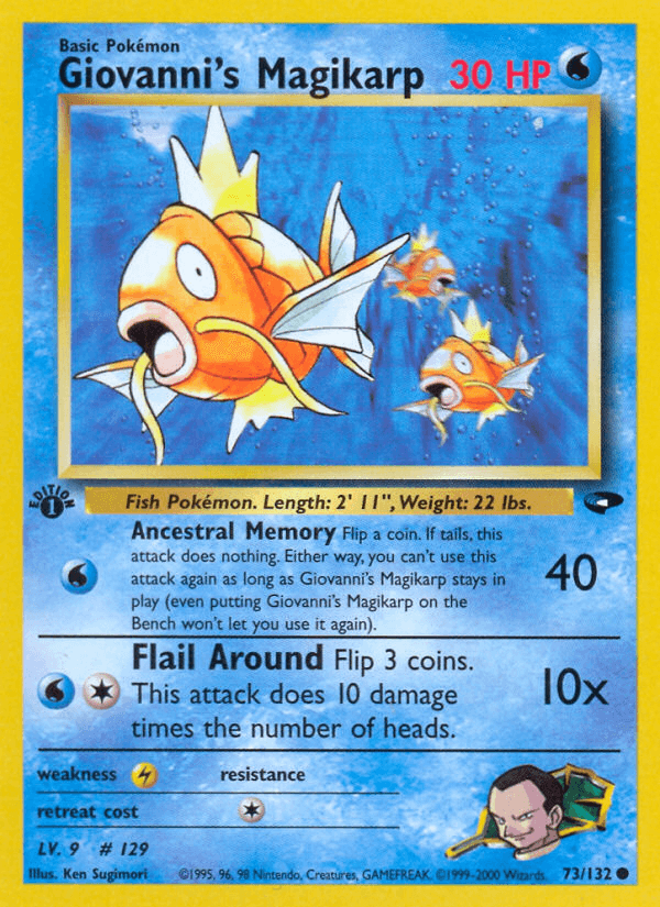 Giovanni's Magikarp — Gym Challenge #73