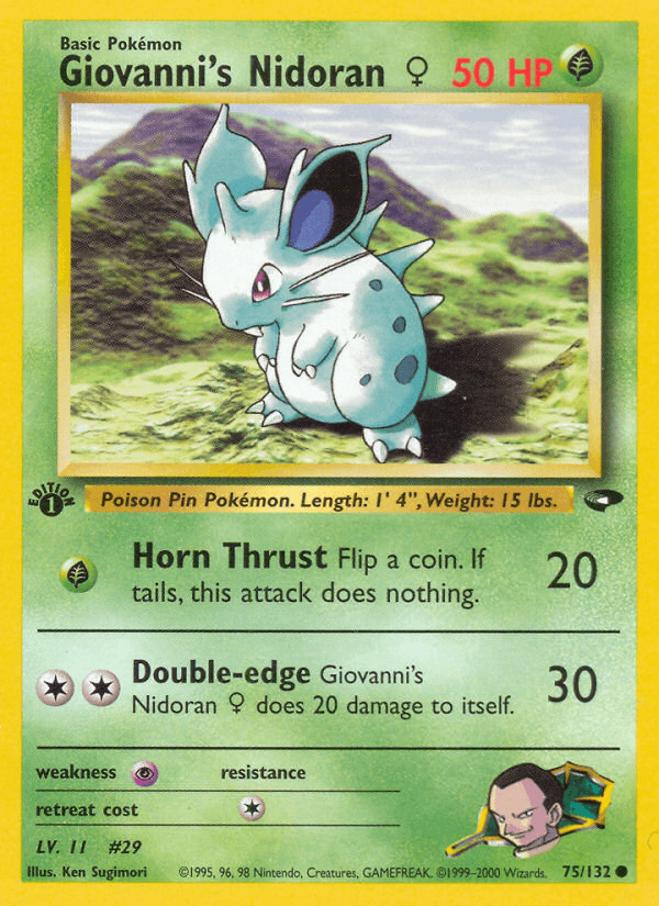 Giovanni's Nidoran ♀ — Gym Challenge #75