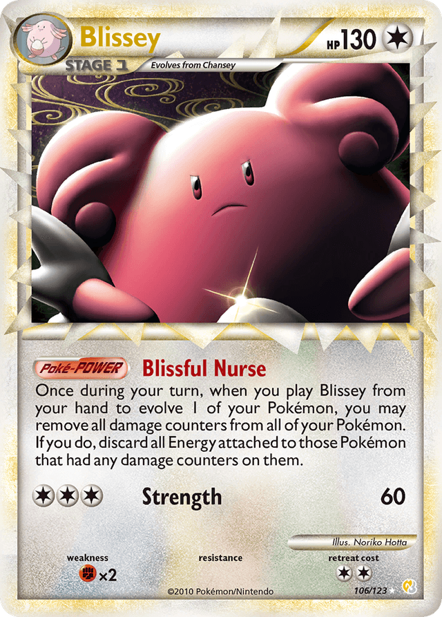 Blissey — HeartGold & SoulSilver #106