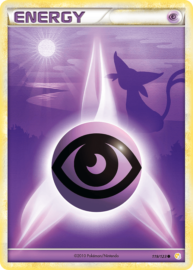 Psychic Energy — HeartGold & SoulSilver #119