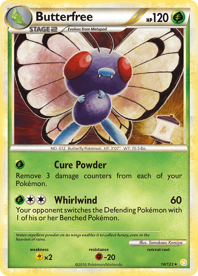 Butterfree — HeartGold & SoulSilver #16