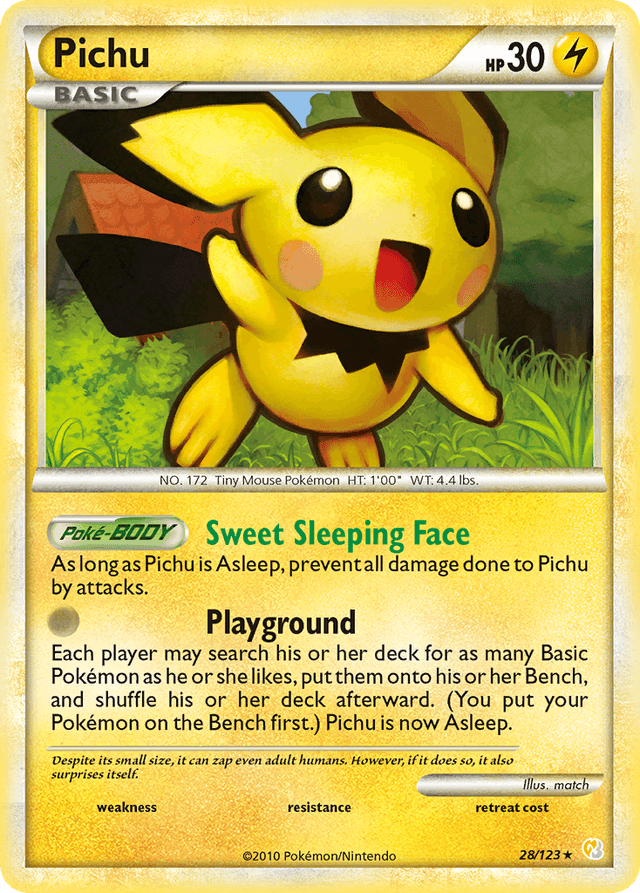 Pichu — HeartGold & SoulSilver #28