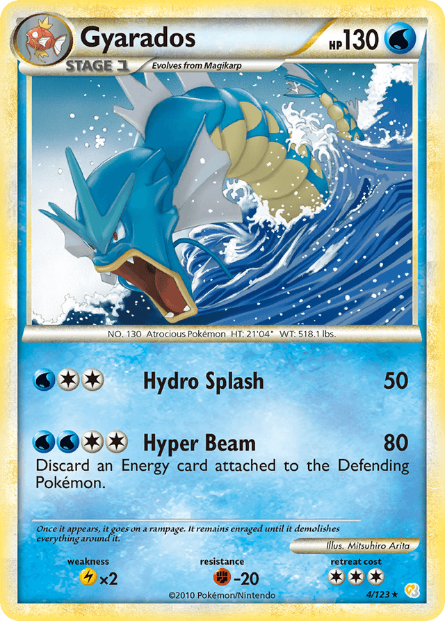 Gyarados — HeartGold & SoulSilver #4