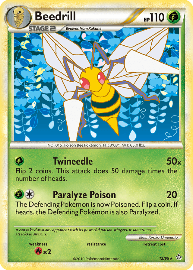 Beedrill — HS—Unleashed #12