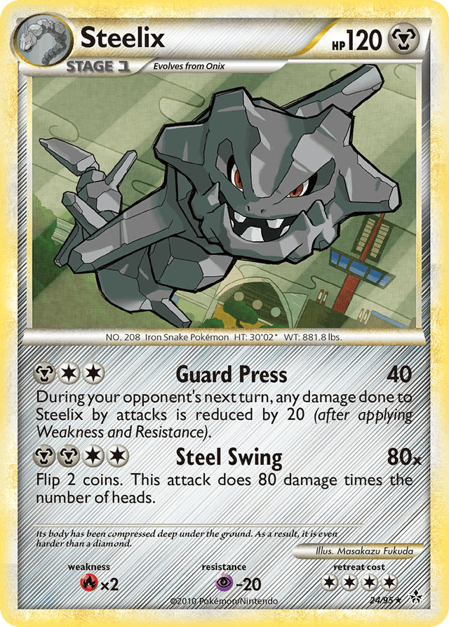 Steelix — HS—Unleashed #24