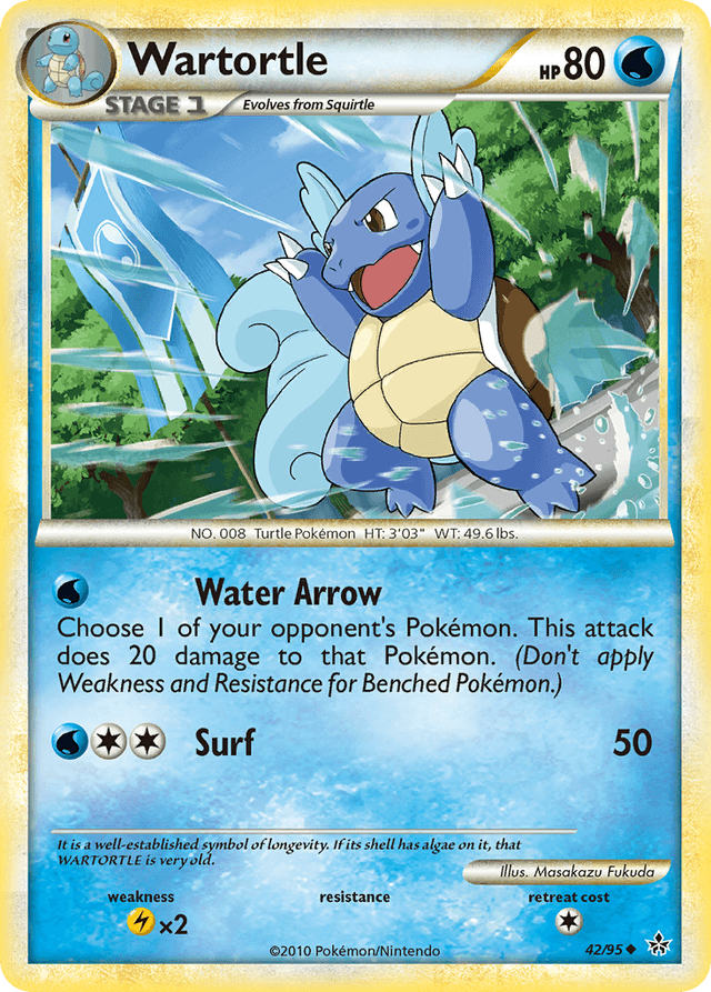 Wartortle — HS—Unleashed #42