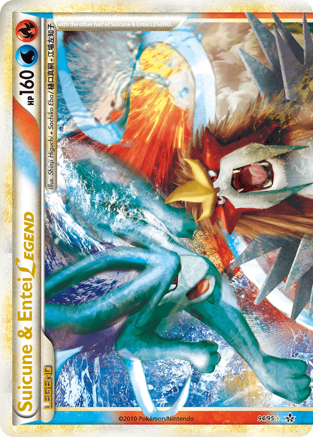 Suicune & Entei LEGEND — HS—Unleashed #94