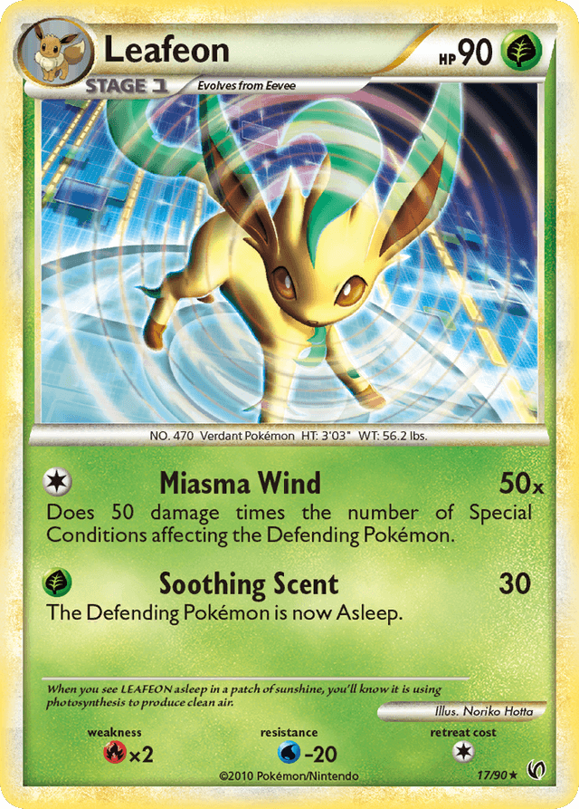 Leafeon — HS—Undaunted #17