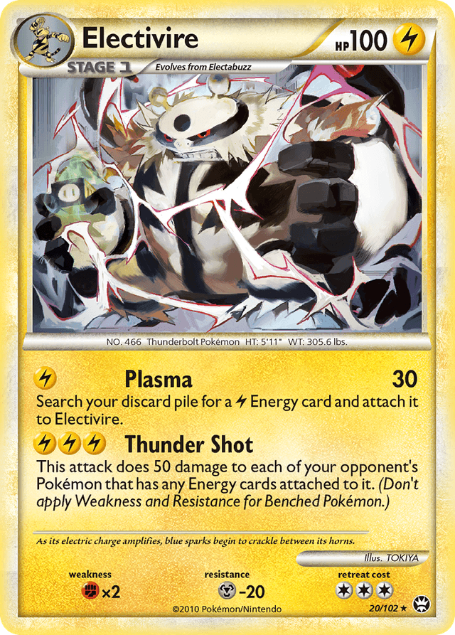 Electivire — HS—Triumphant #20
