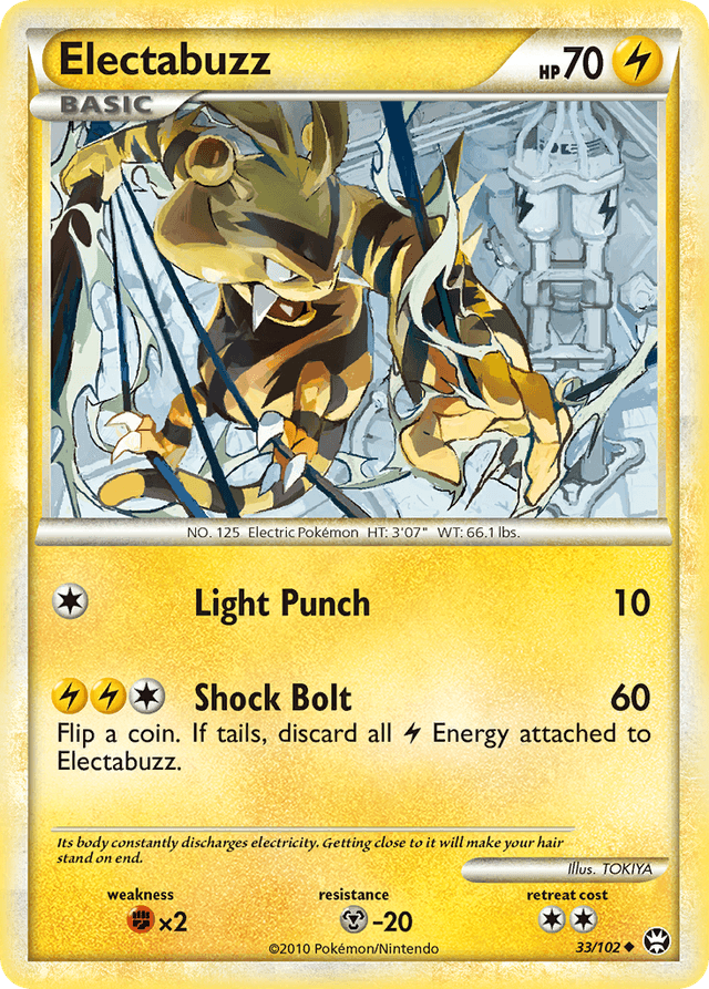 Electabuzz — HS—Triumphant #33