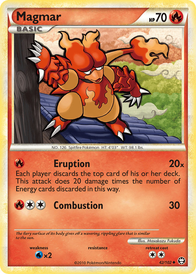 Magmar — HS—Triumphant #42