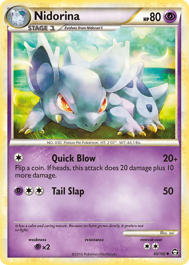 Nidorina — HS—Triumphant #45