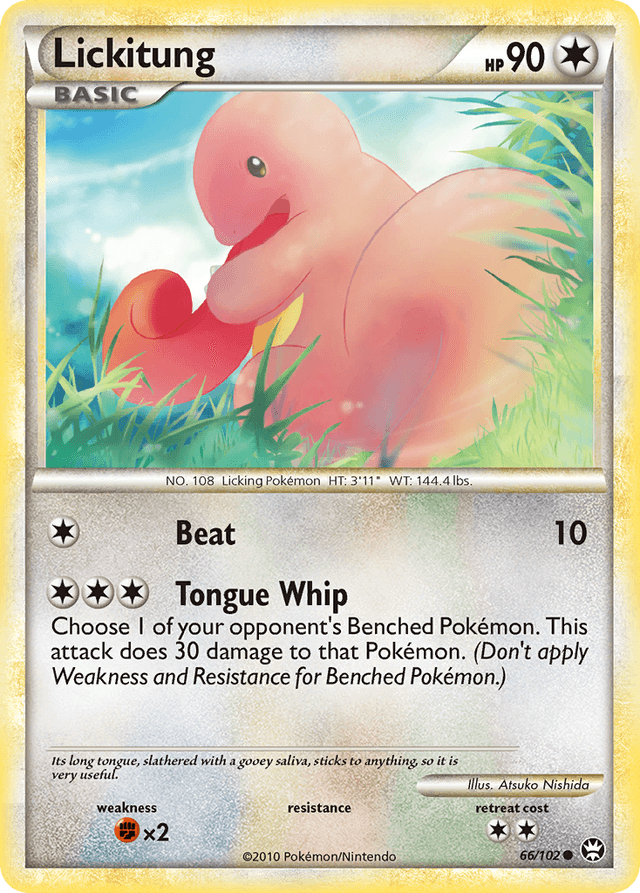 Lickitung — HS—Triumphant #66