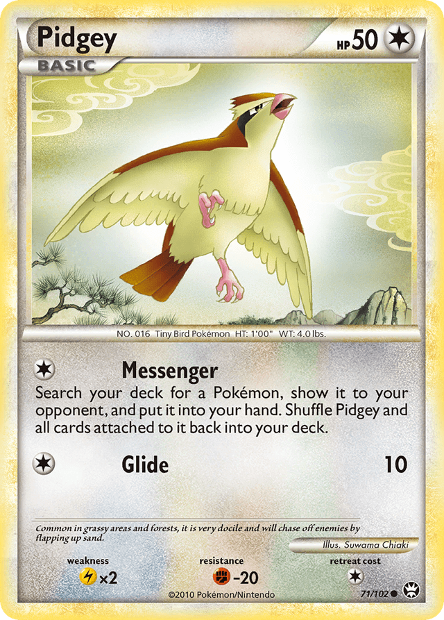 Pidgey — HS—Triumphant #71