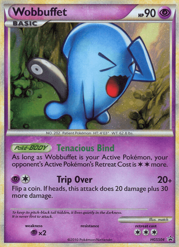 Wobbuffet — HGSS Black Star Promos #HGSS04