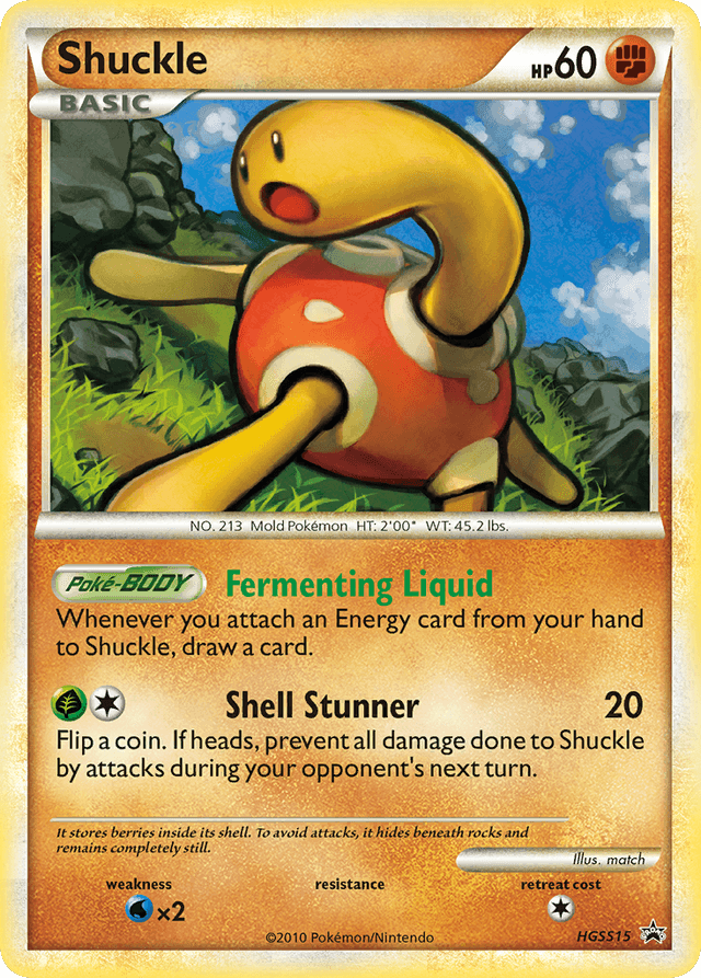 Shuckle — HGSS Black Star Promos #HGSS15