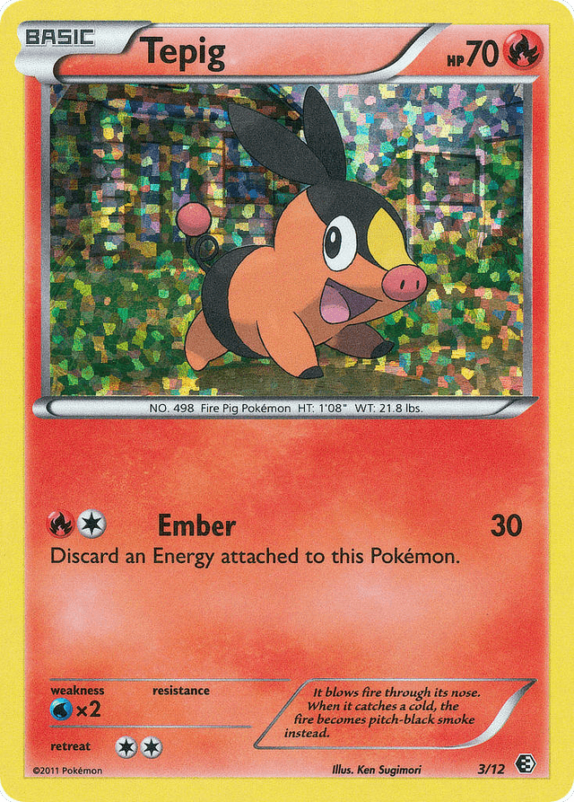 Tepig — McDonald's Collection 2011 #3