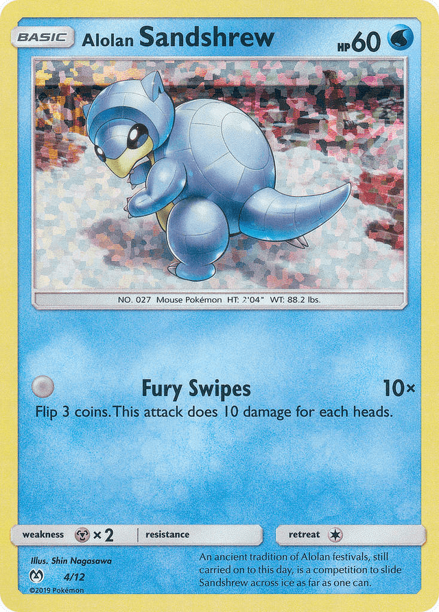 Alolan Sandshrew — McDonald's Collection 2019 #4