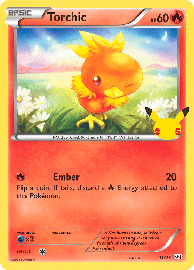 Torchic — McDonald's Collection 2021 #11