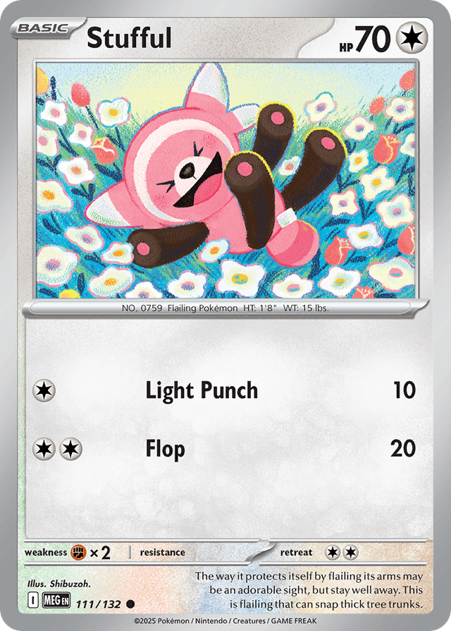 Stufful — Mega Evolution #111