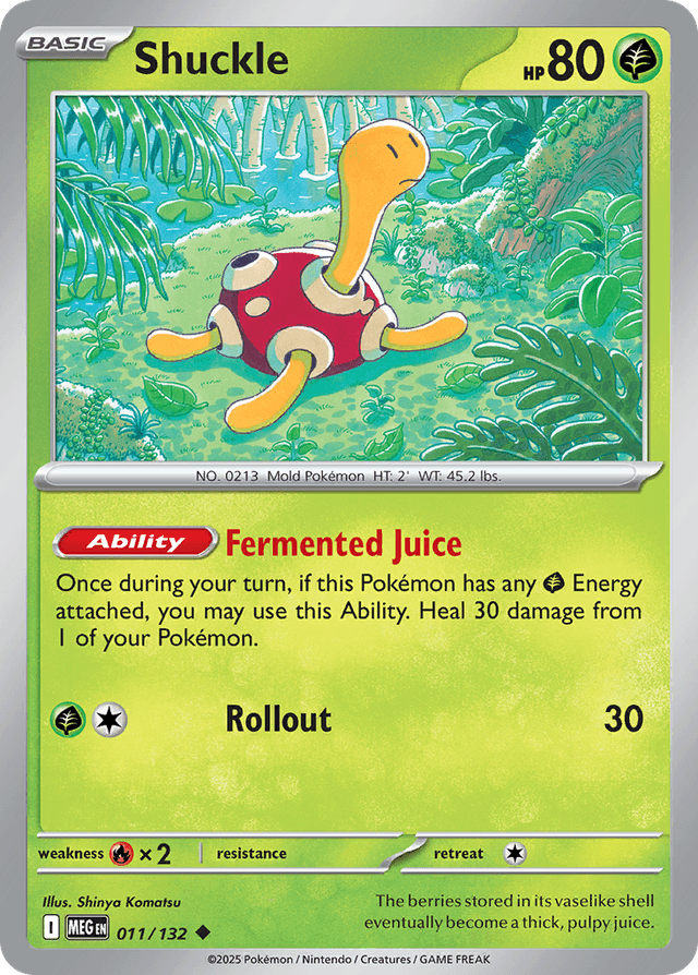 Shuckle — Mega Evolution #11