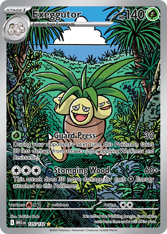 Exeggutor — Mega Evolution #135