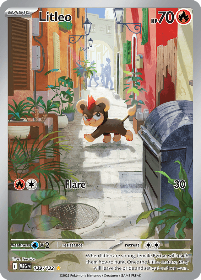 Litleo — Mega Evolution #139