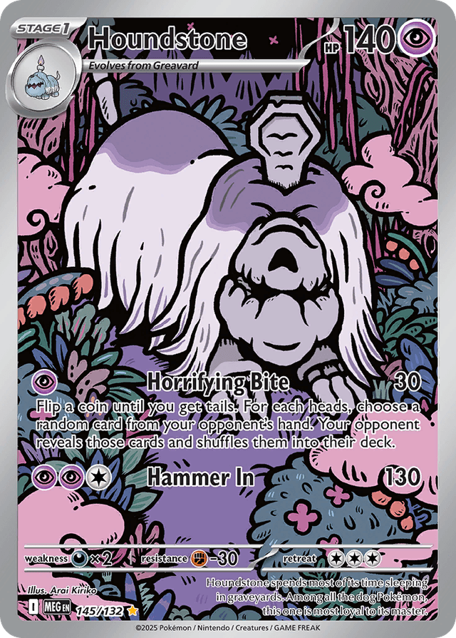 Houndstone — Mega Evolution #145