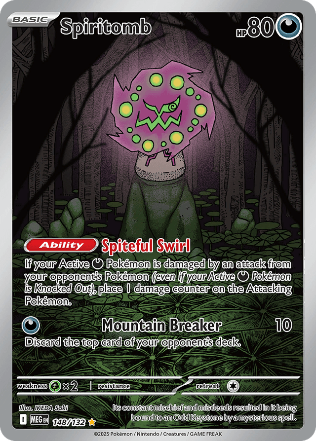 Spiritomb — Mega Evolution #148
