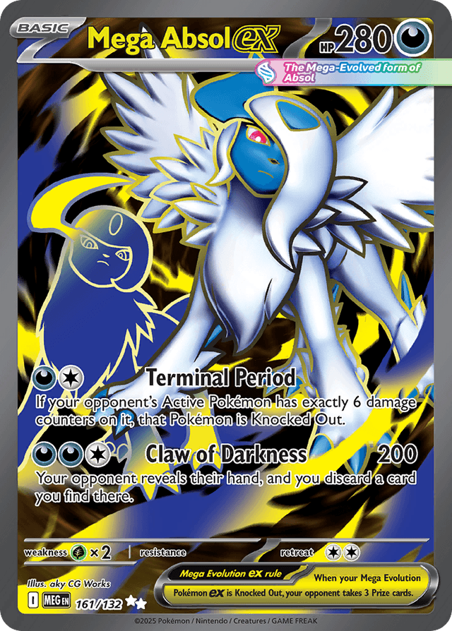 Mega Absol ex — Mega Evolution #161