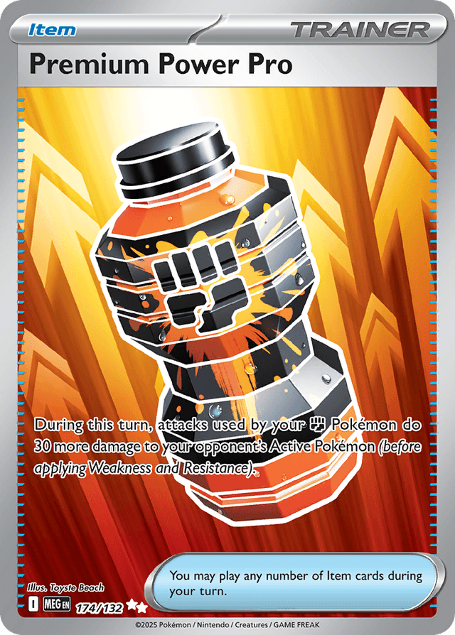 Premium Power Pro — Mega Evolution #174