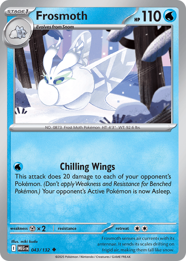 Frosmoth — Mega Evolution #43