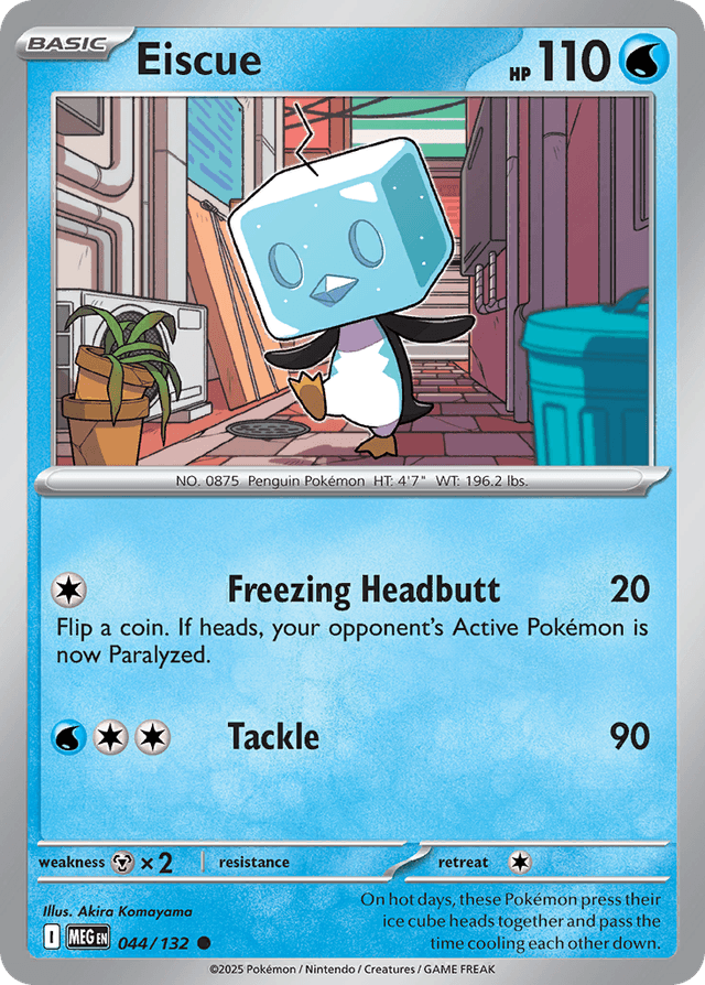Eiscue — Mega Evolution #44