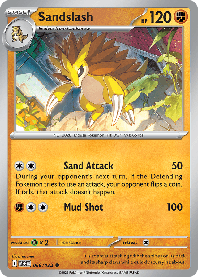 Sandslash — Mega Evolution #69