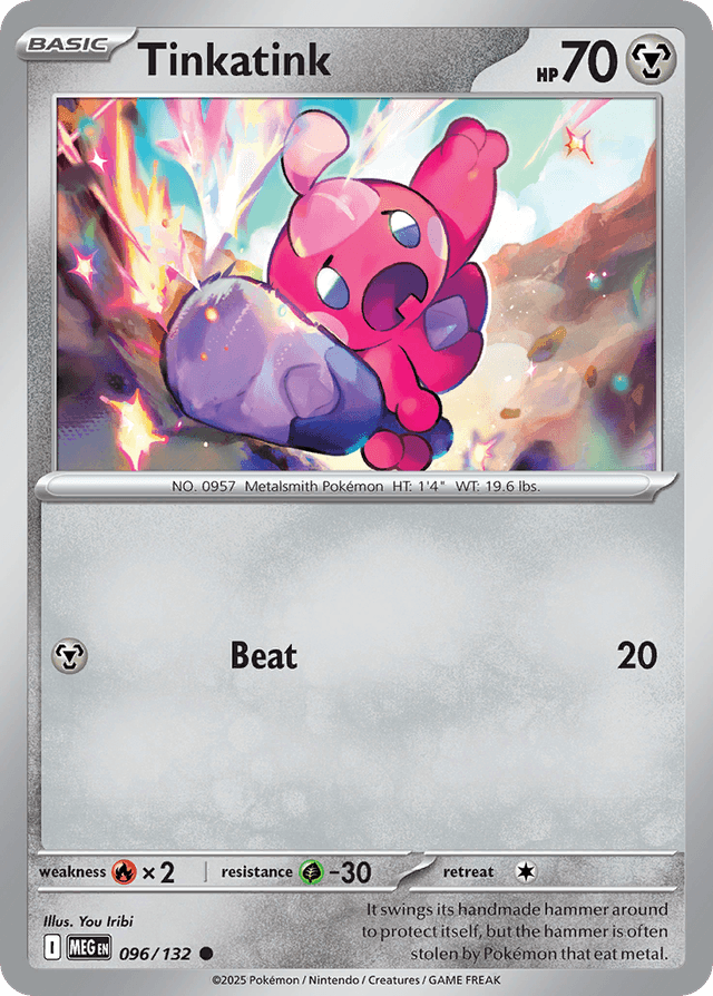Tinkatink — Mega Evolution #96