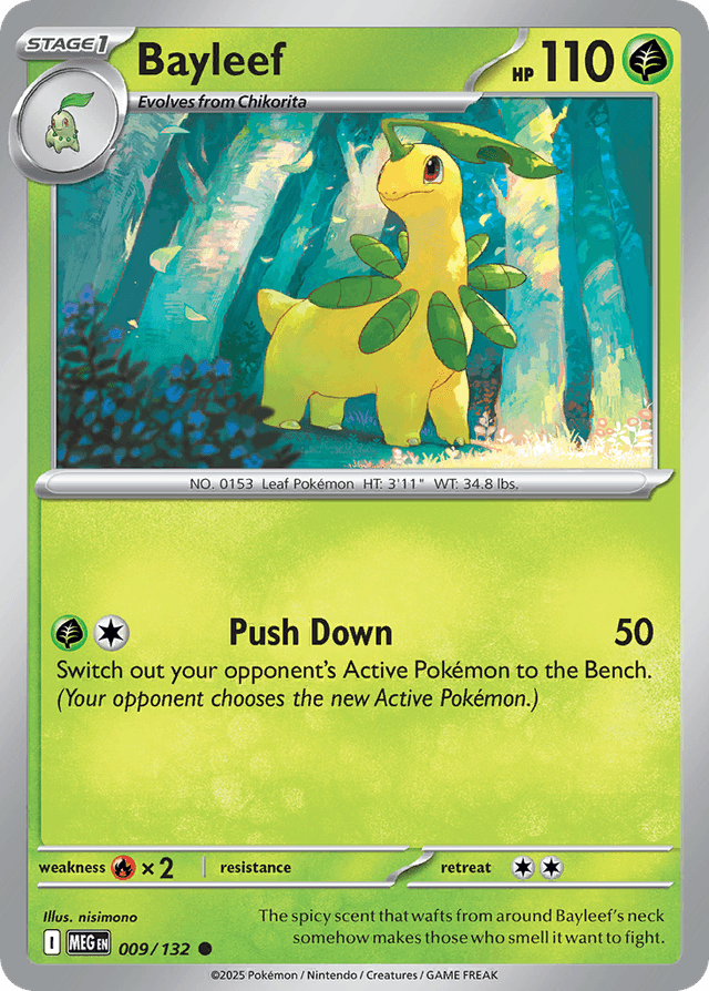 Bayleef — Mega Evolution #9