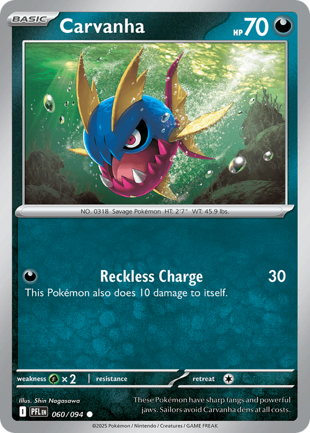 Carvanha — Phantasmal Flames #60