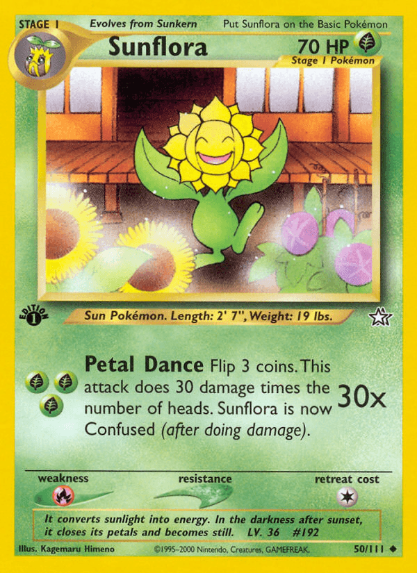 Sunflora — Neo Genesis #50