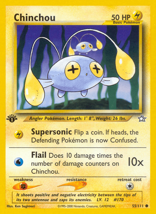 Chinchou — Neo Genesis #55