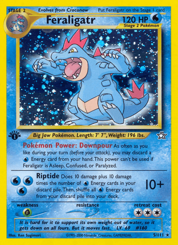 Feraligatr — Neo Genesis #5