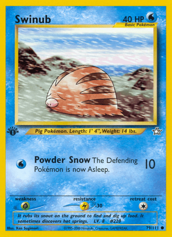 Swinub — Neo Genesis #79
