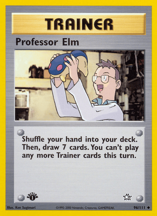Professor Elm — Neo Genesis #96