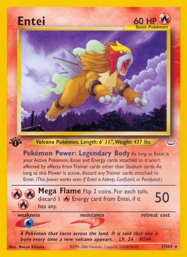 Entei — Neo Revelation #17