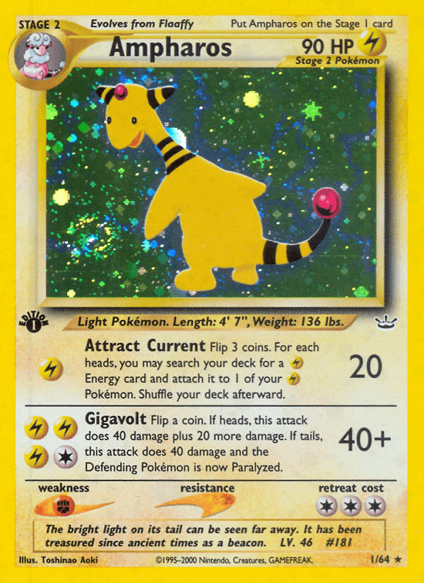 Ampharos — Neo Revelation #1